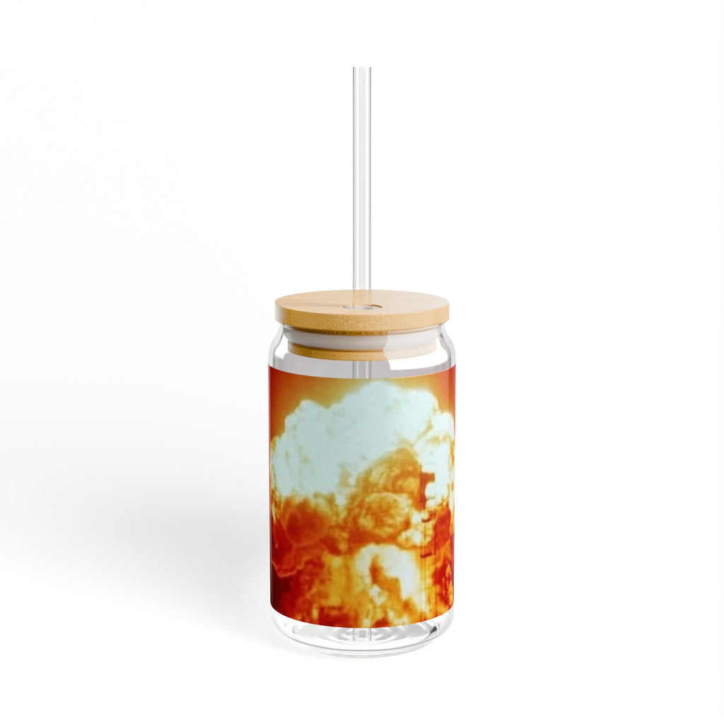 Mushroom Cloud Sipper Glass | 16oz