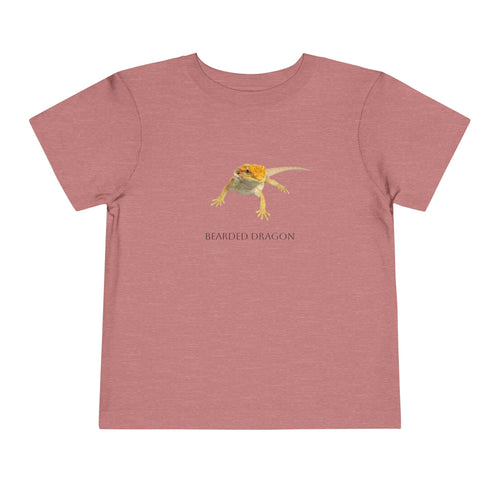 Bearded Dragon Toddler Tee | Cute Reptile Illustration
