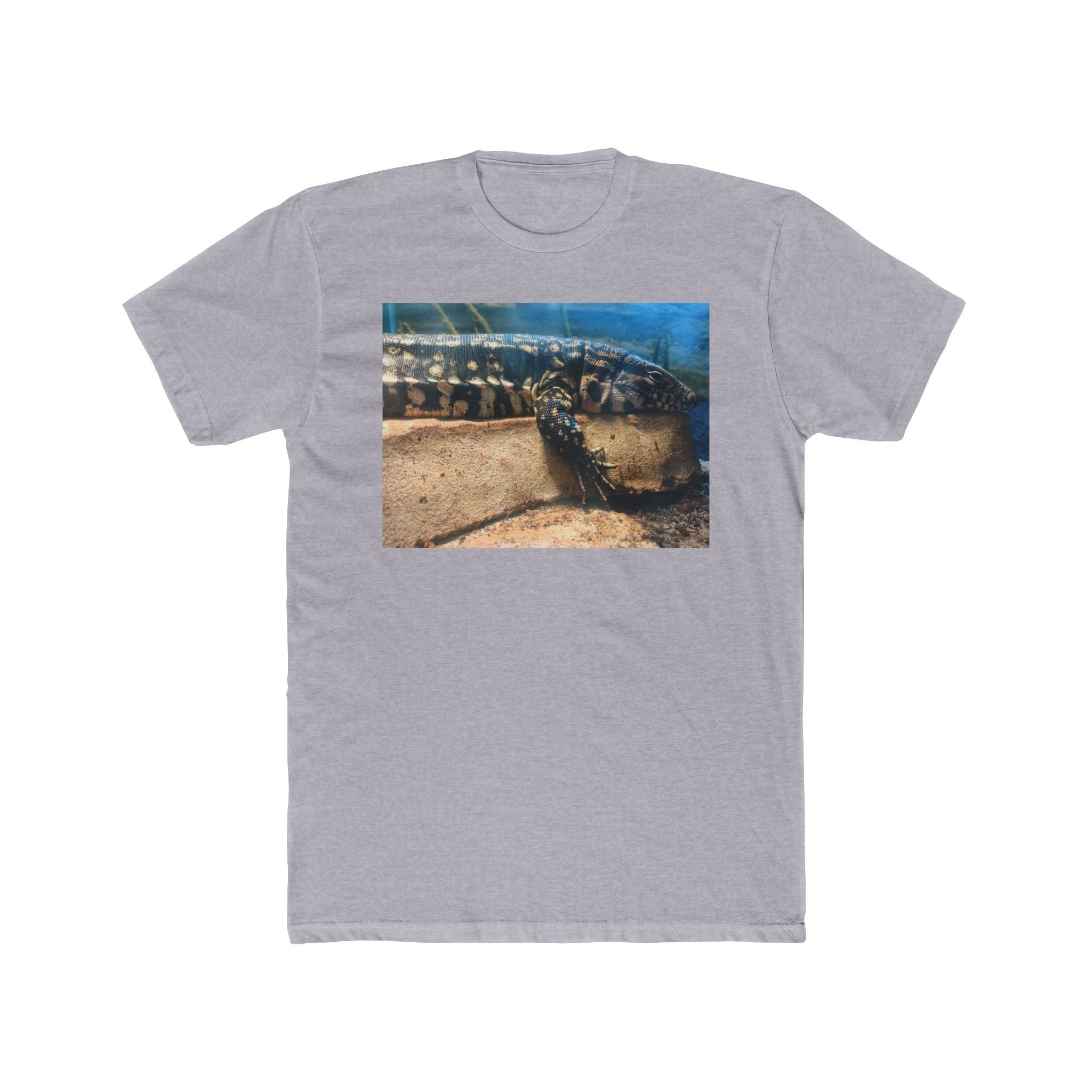 Tegu Lizard Photo T-Shirt | Ocean Wildlife Beach Rescue Tee