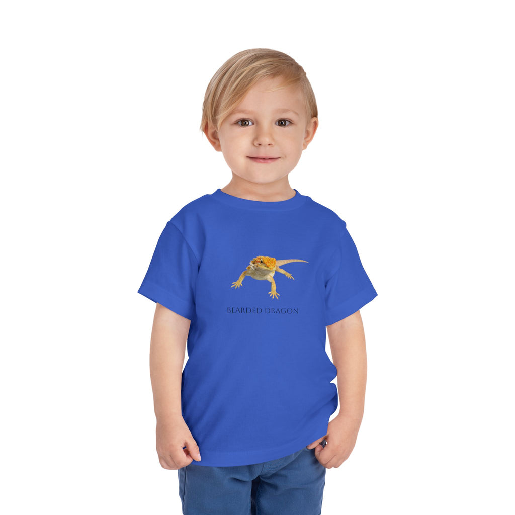 Bearded Dragon Toddler Tee | Cute Reptile Illustration
