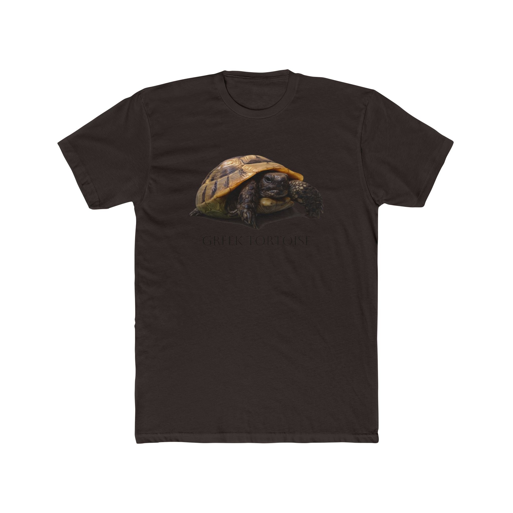 Greek Tortoise Tee | Realistic Tortoise Illustration T-Shirt