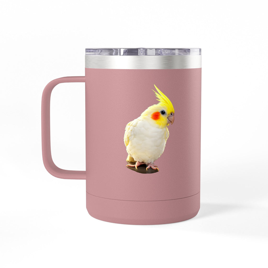 Yellow Cockatiel Mug | 15oz Stainless Tumbler