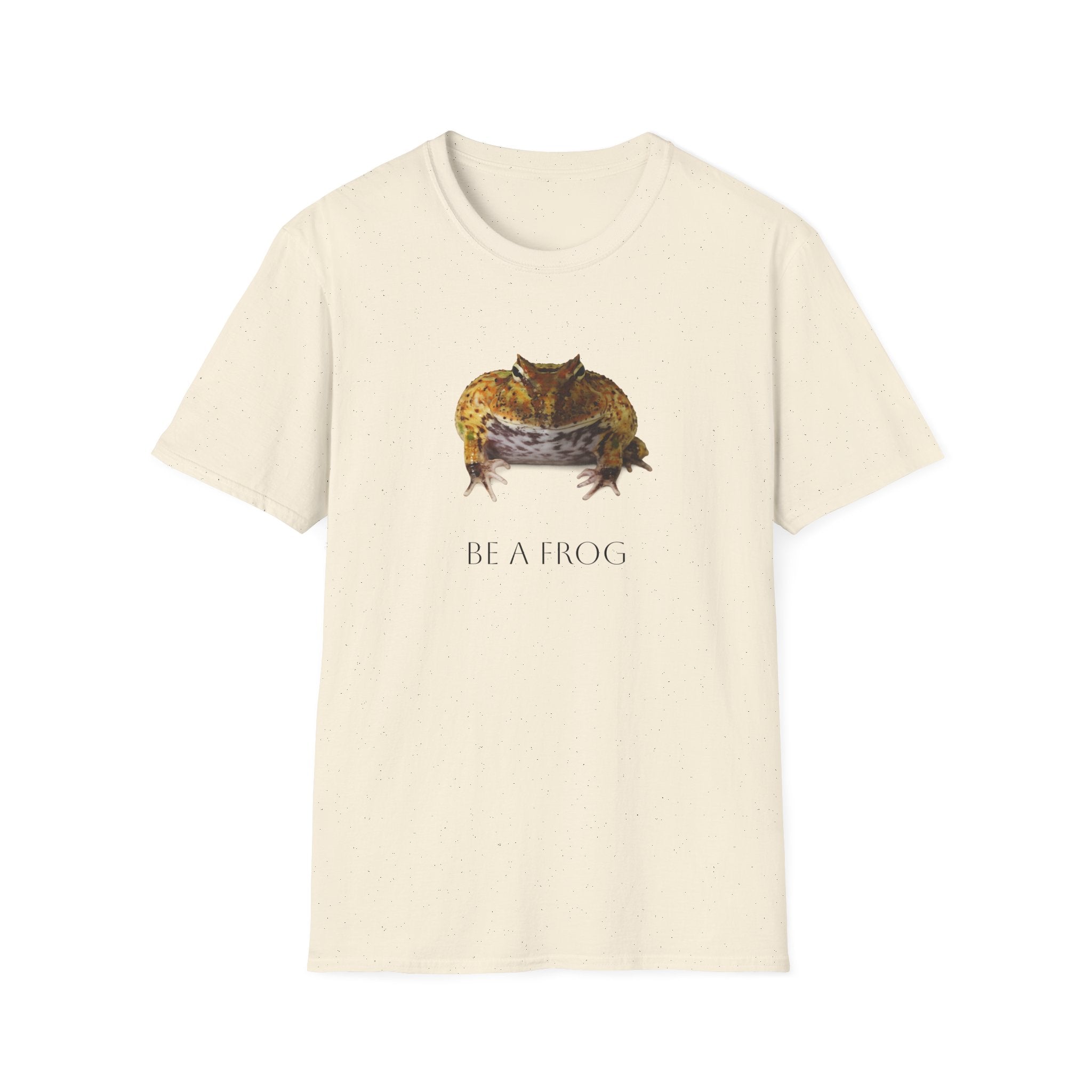 Pacman Frog T-Shirt | Realistic Frog Illustration, Nature Amphibian Tee