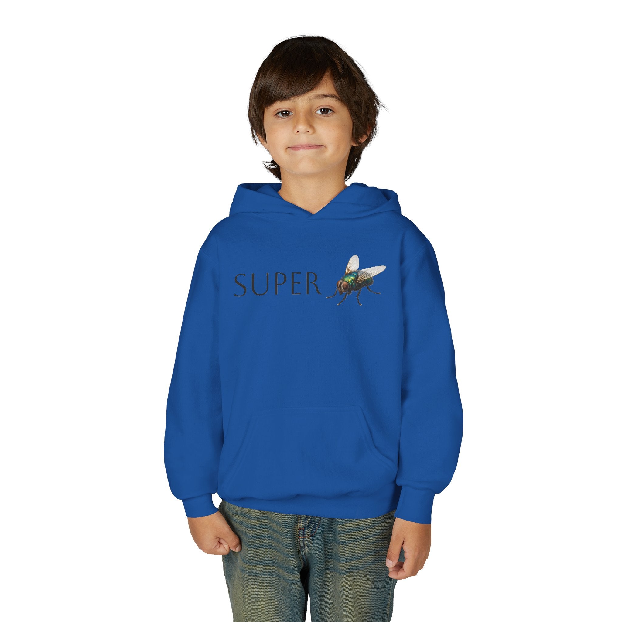 Super Fly Youth Hoodie | Fly Illustration, Minimal Kids Sweatshirt