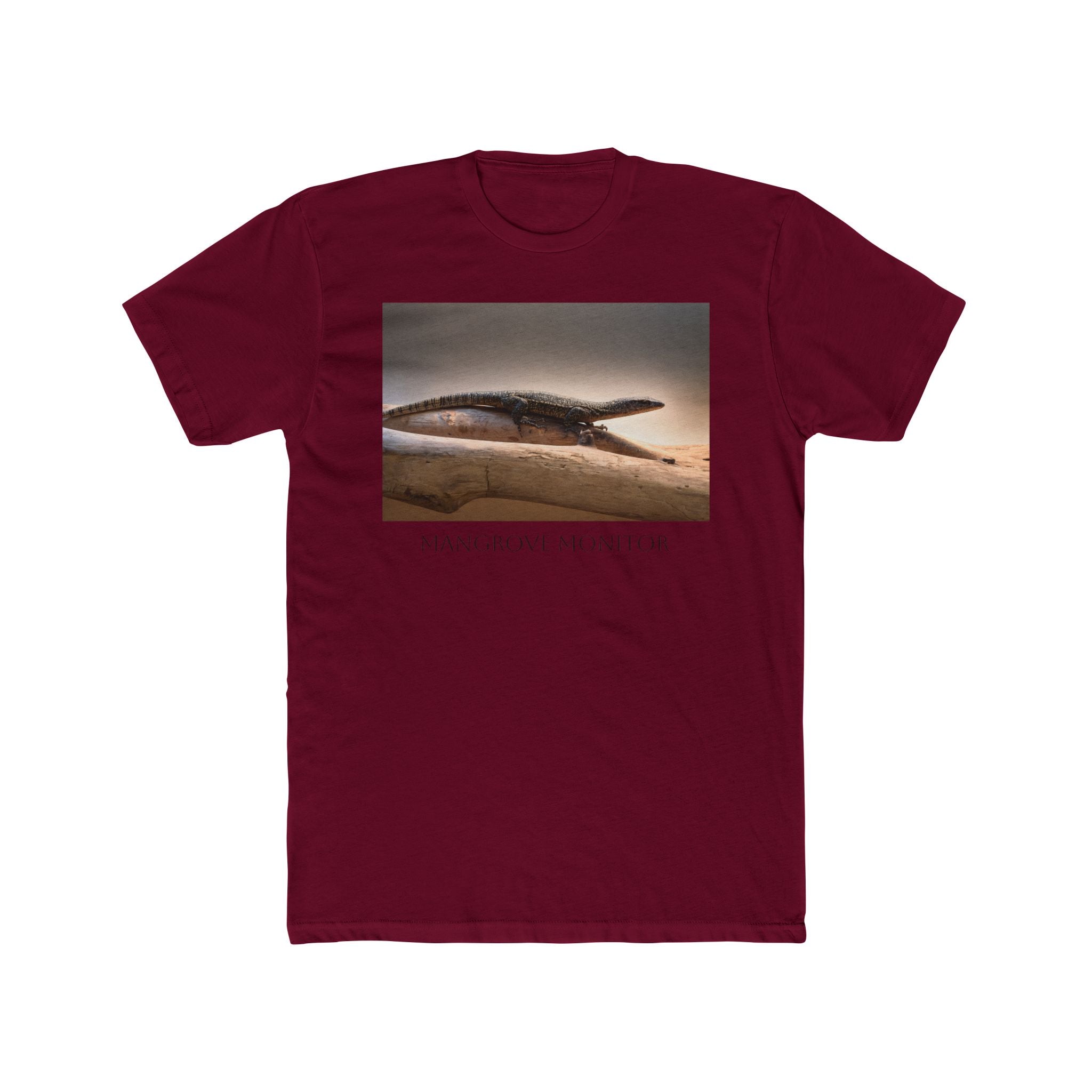 Mangrove Monitor Tee | Realistic Reptile Print