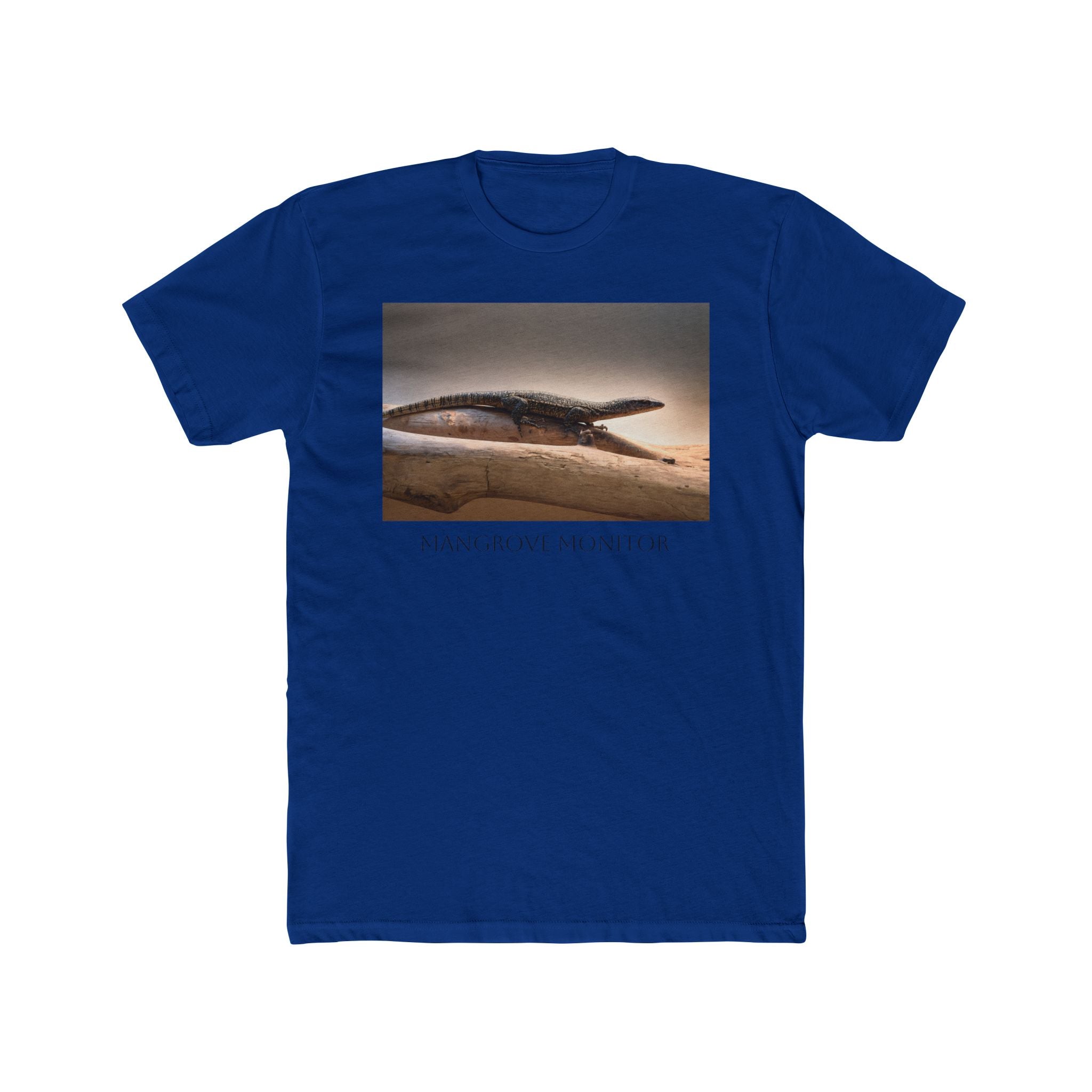 Mangrove Monitor Tee | Realistic Reptile Print