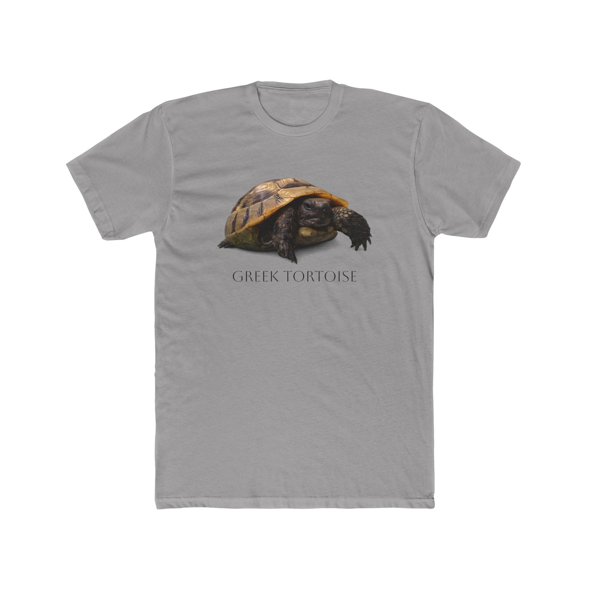 Greek Tortoise Tee | Realistic Tortoise Illustration T-Shirt