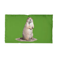 Standing Prairie Dog Microfiber Pillowcase | Green Background