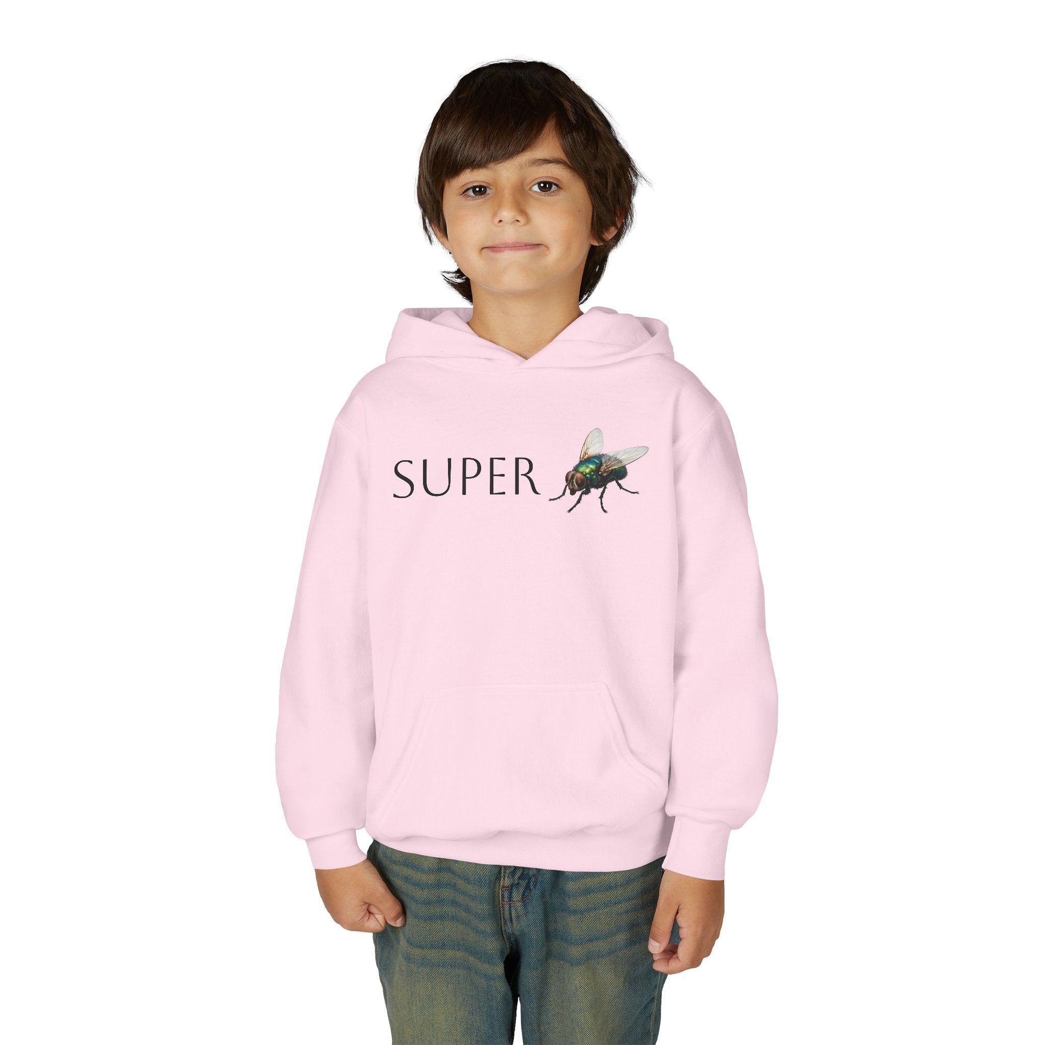 Super Fly Youth Hoodie | Fly Illustration, Minimal Kids Sweatshirt