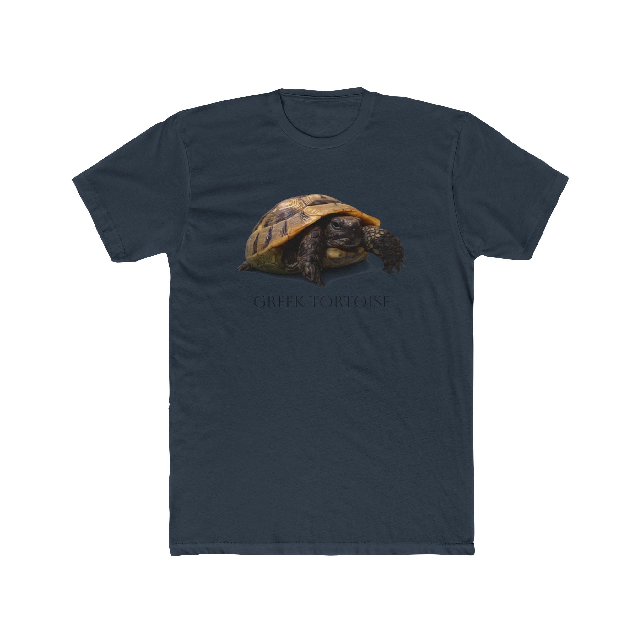 Greek Tortoise Tee | Realistic Tortoise Illustration T-Shirt