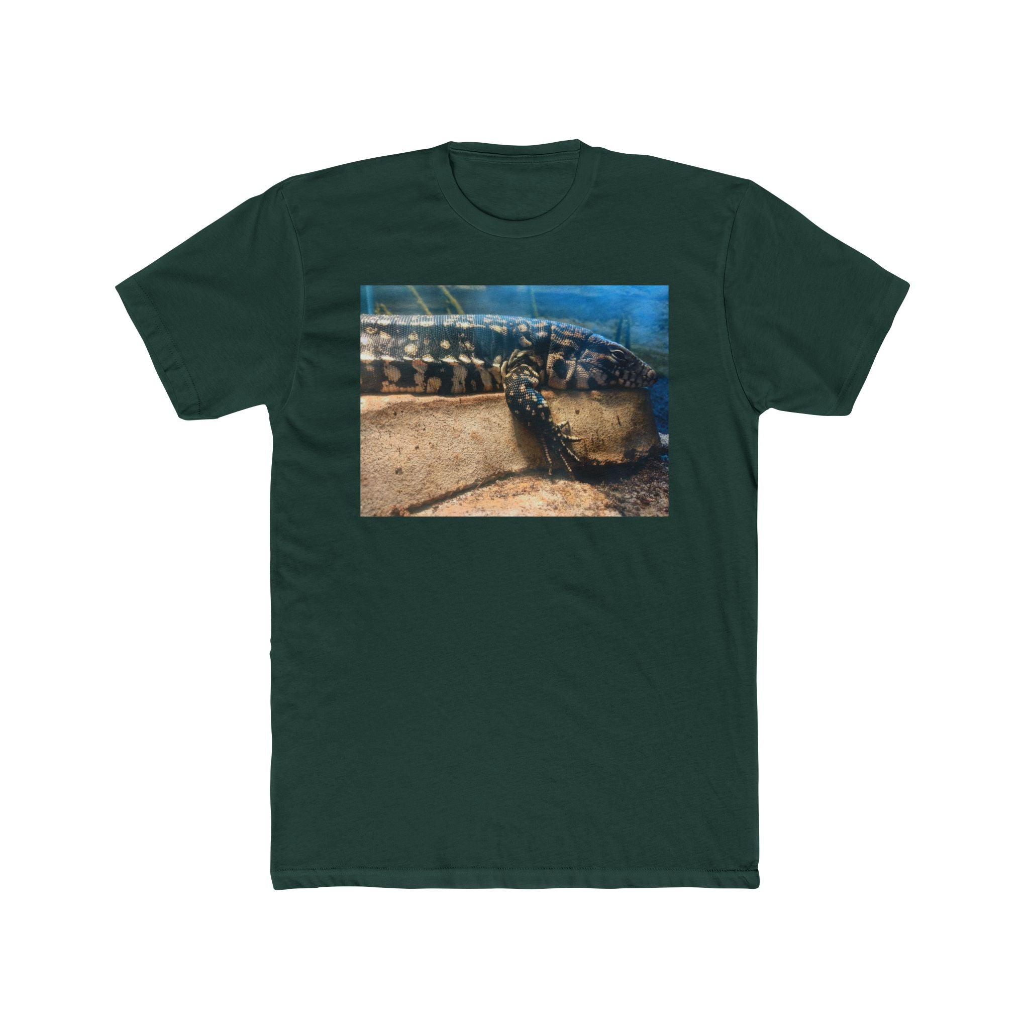 Tegu Lizard Photo T-Shirt | Ocean Wildlife Beach Rescue Tee