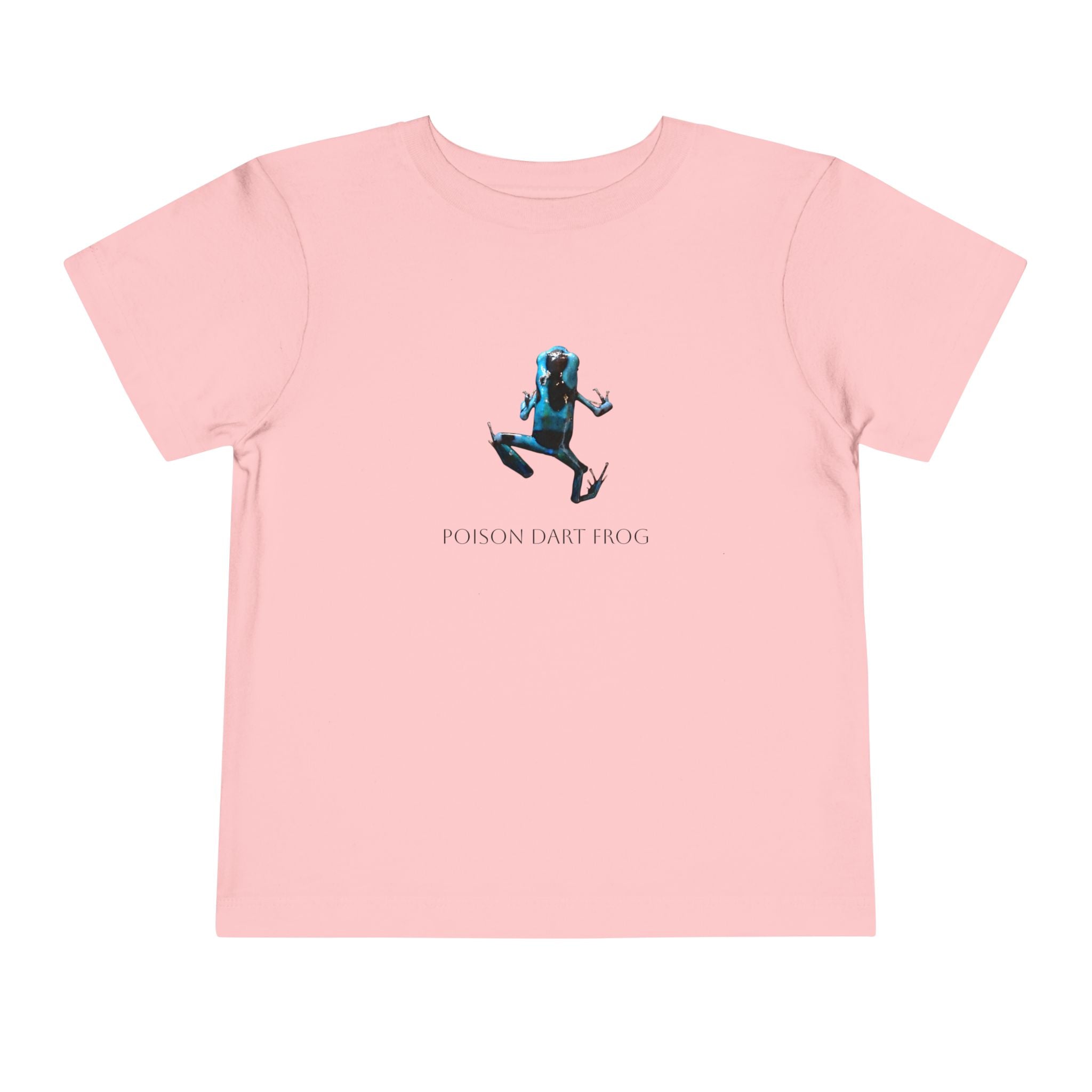 Poison Dart Frog Toddler Tee | Blue Frog Illustration, Nature Animal Shirt