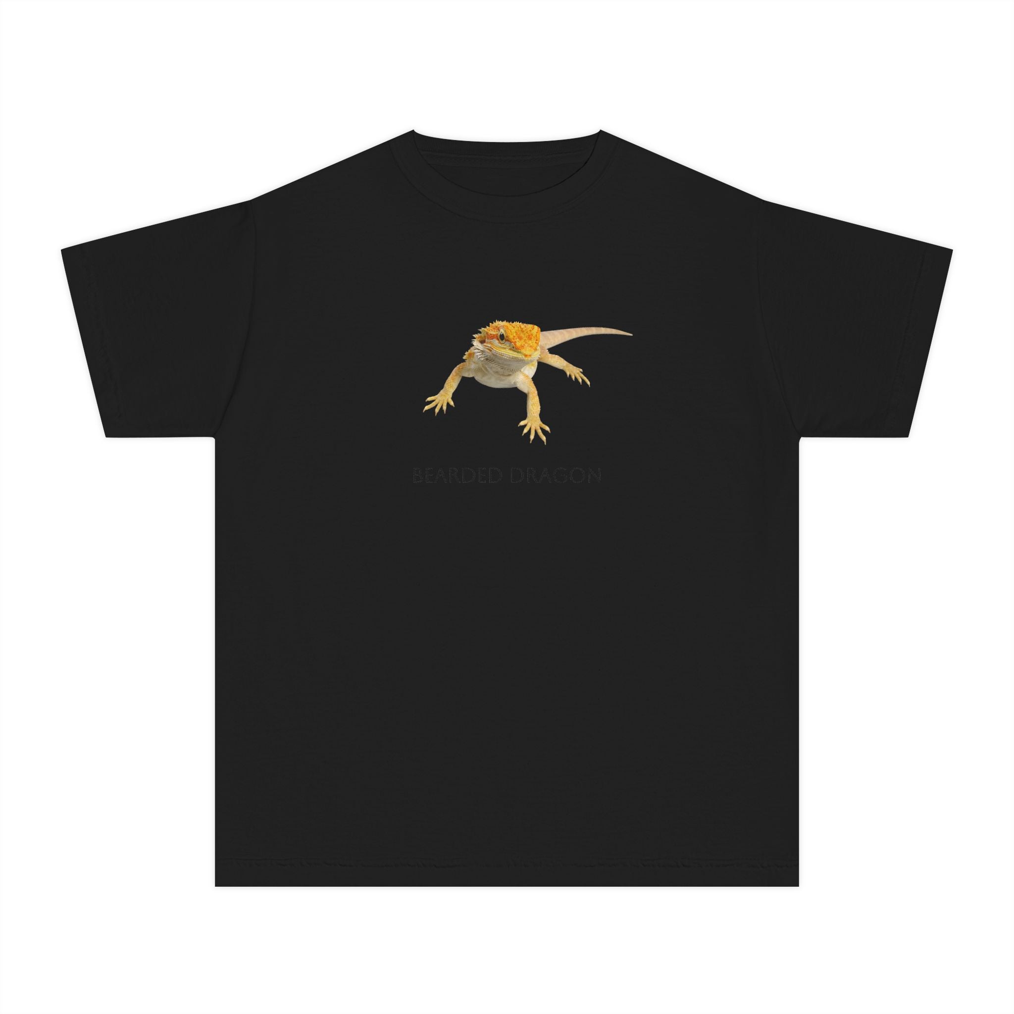 Bearded Dragon Youth Tee | Reptile Illustration, Kids Lizard Shirt