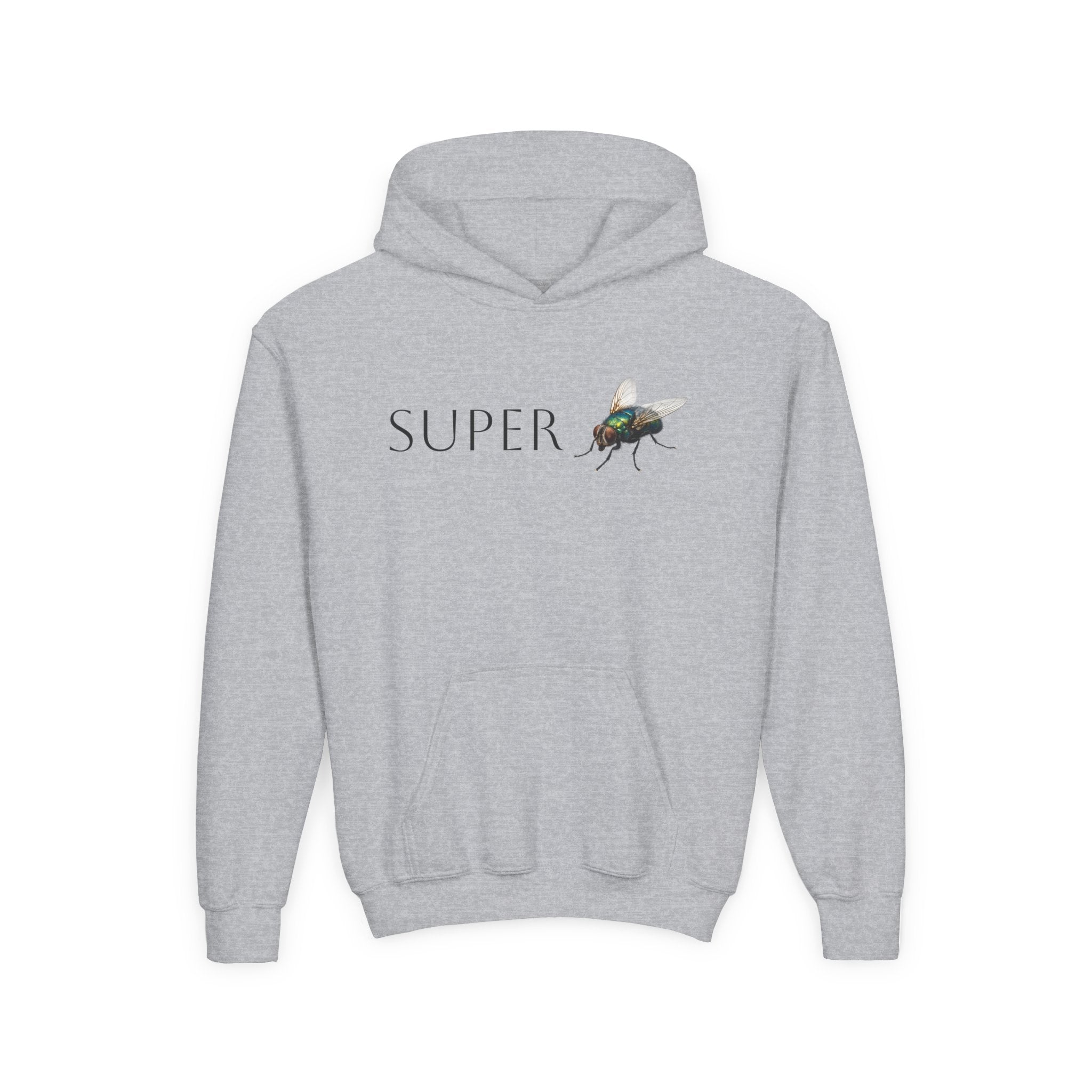 Super Fly Youth Hoodie | Fly Illustration, Minimal Kids Sweatshirt