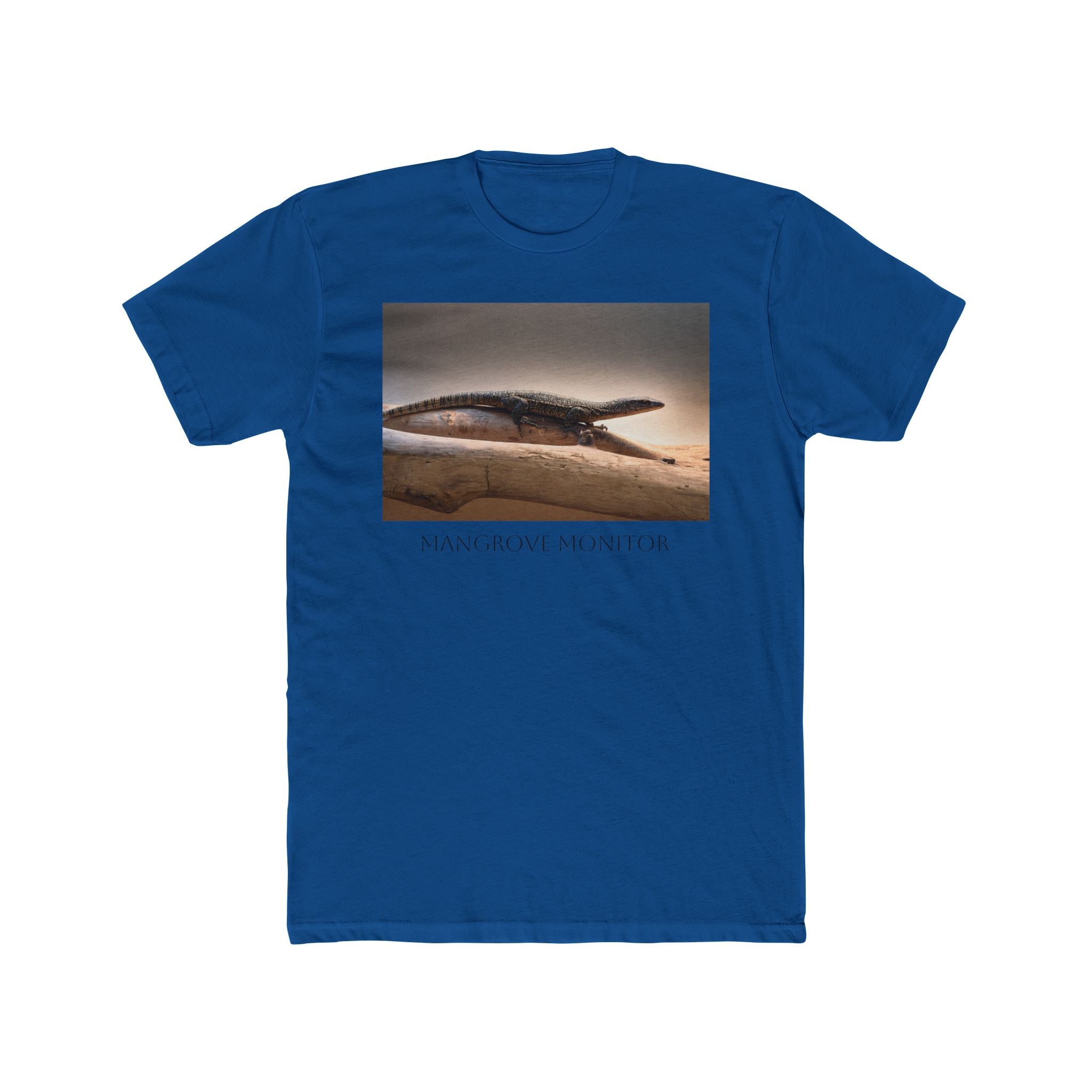 Mangrove Monitor Tee | Realistic Reptile Print