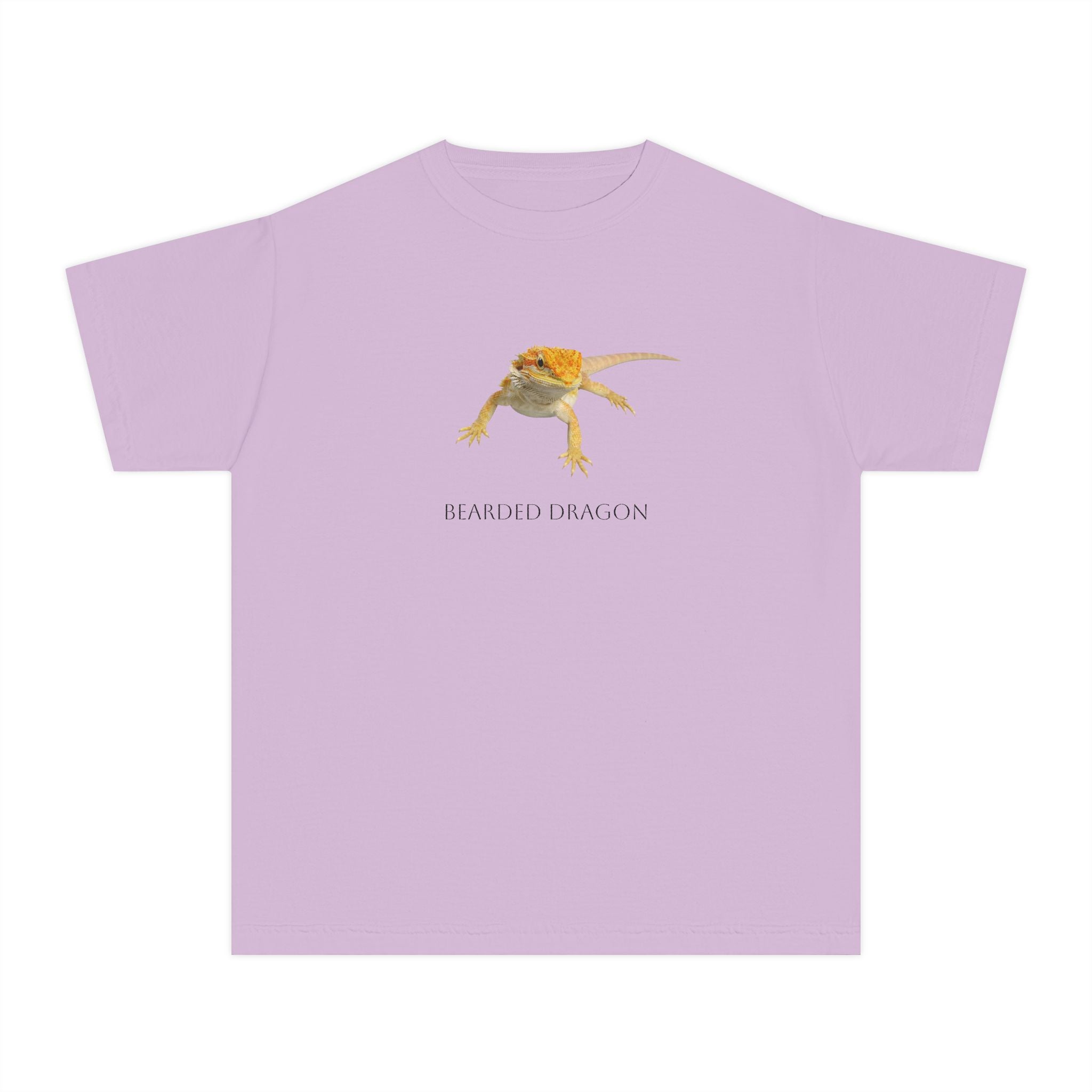 Bearded Dragon Youth Tee | Reptile Illustration, Kids Lizard Shirt