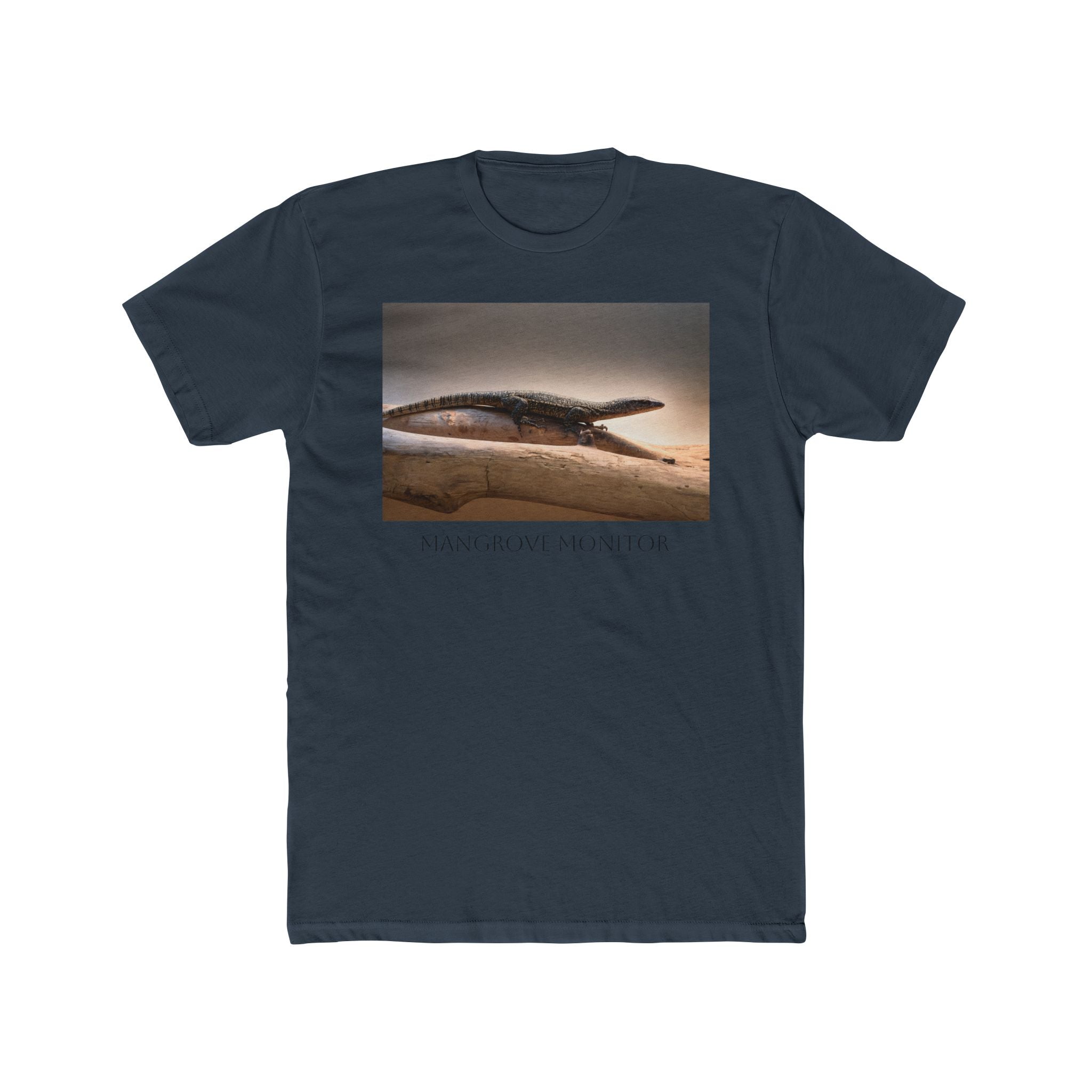 Mangrove Monitor Tee | Realistic Reptile Print