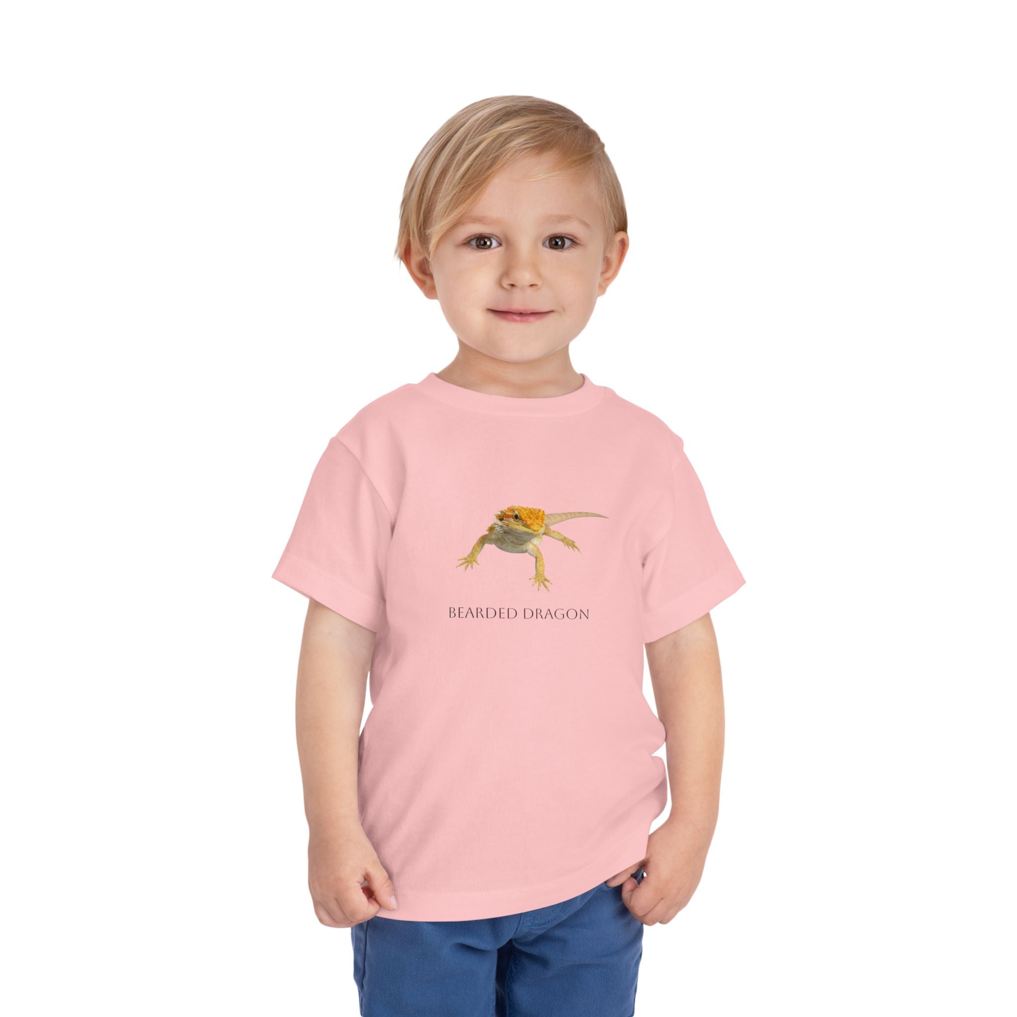 Bearded Dragon Toddler Tee | Cute Reptile Illustration