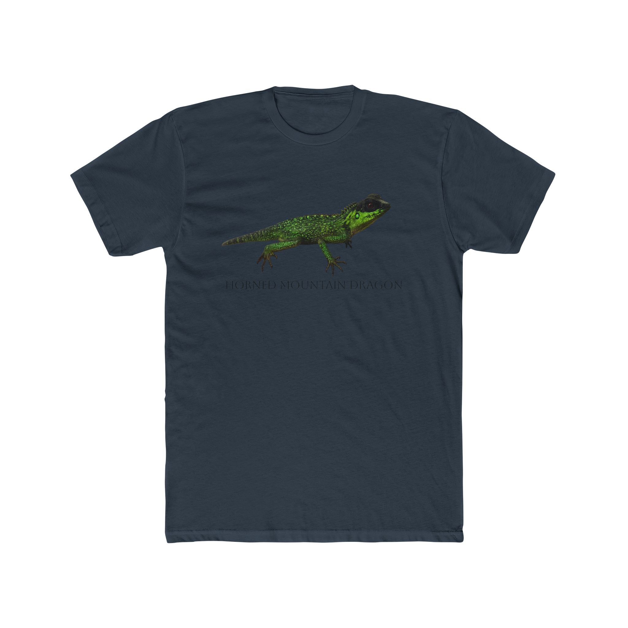 Horned Mountain Dragon Tee | Minimal Reptile Graphic Shirt