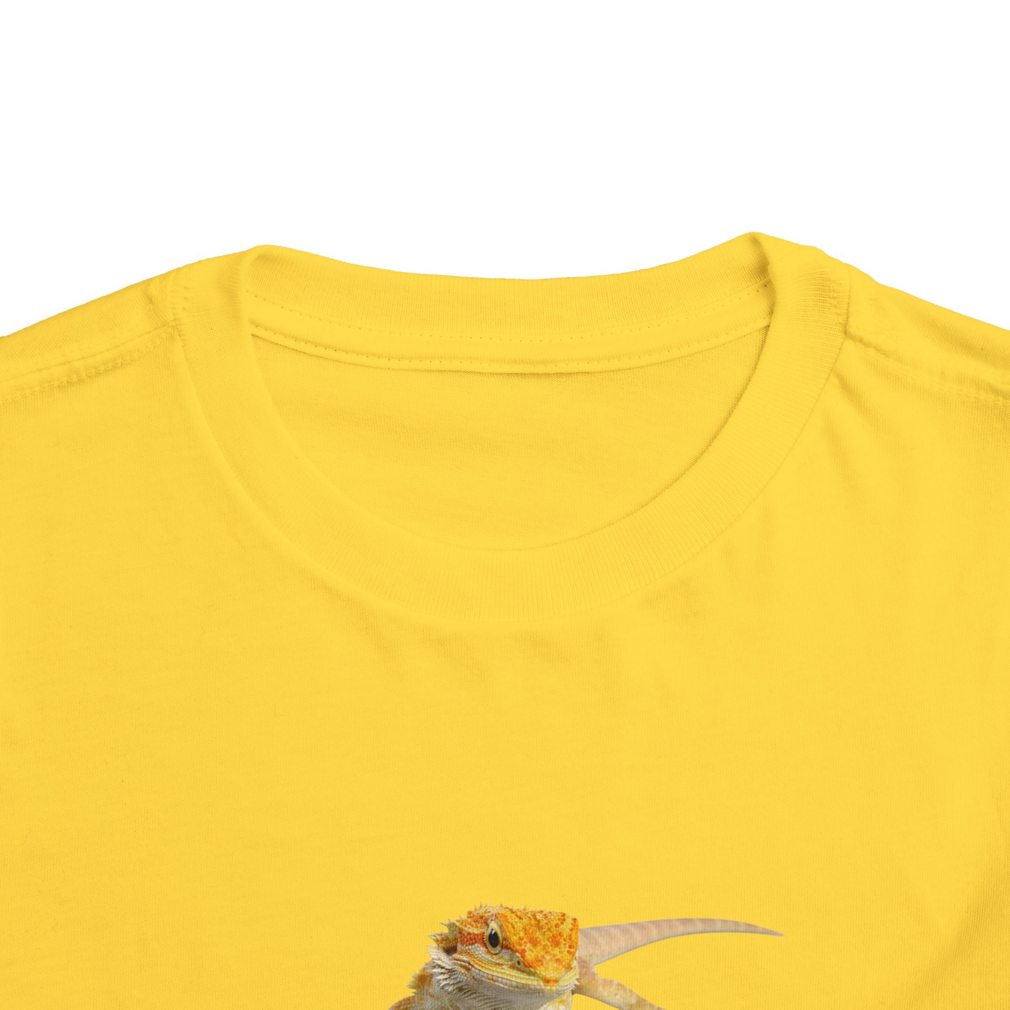 Bearded Dragon Toddler Tee | Cute Reptile Illustration