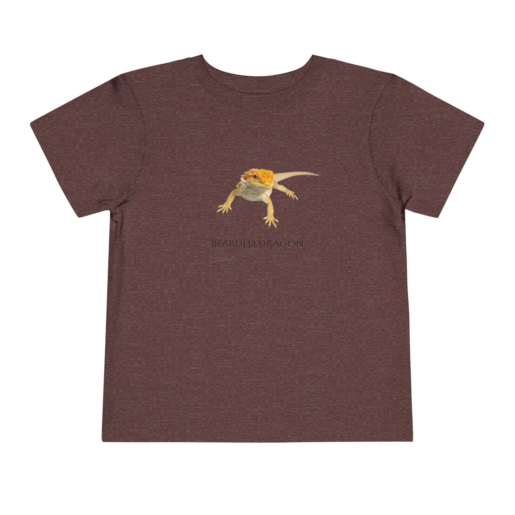 Bearded Dragon Toddler Tee | Cute Reptile Illustration