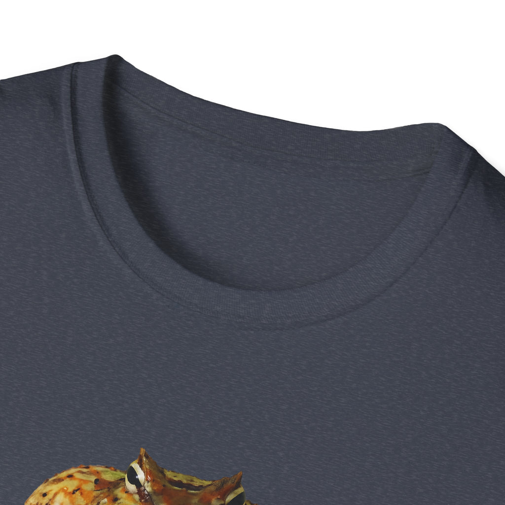 Pacman Frog T-Shirt | Realistic Frog Illustration, Nature Amphibian Tee