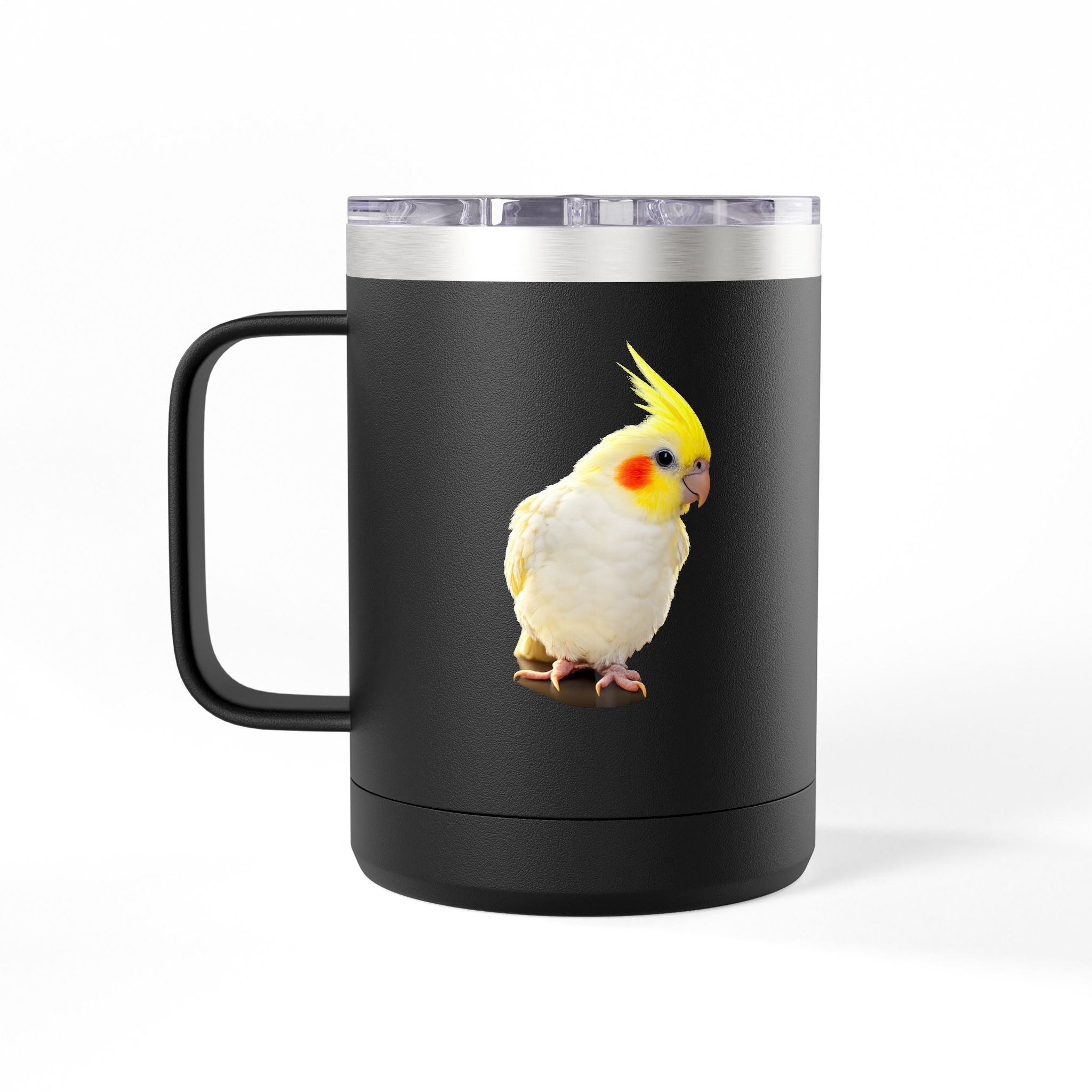 Yellow Cockatiel Mug | 15oz Stainless Tumbler