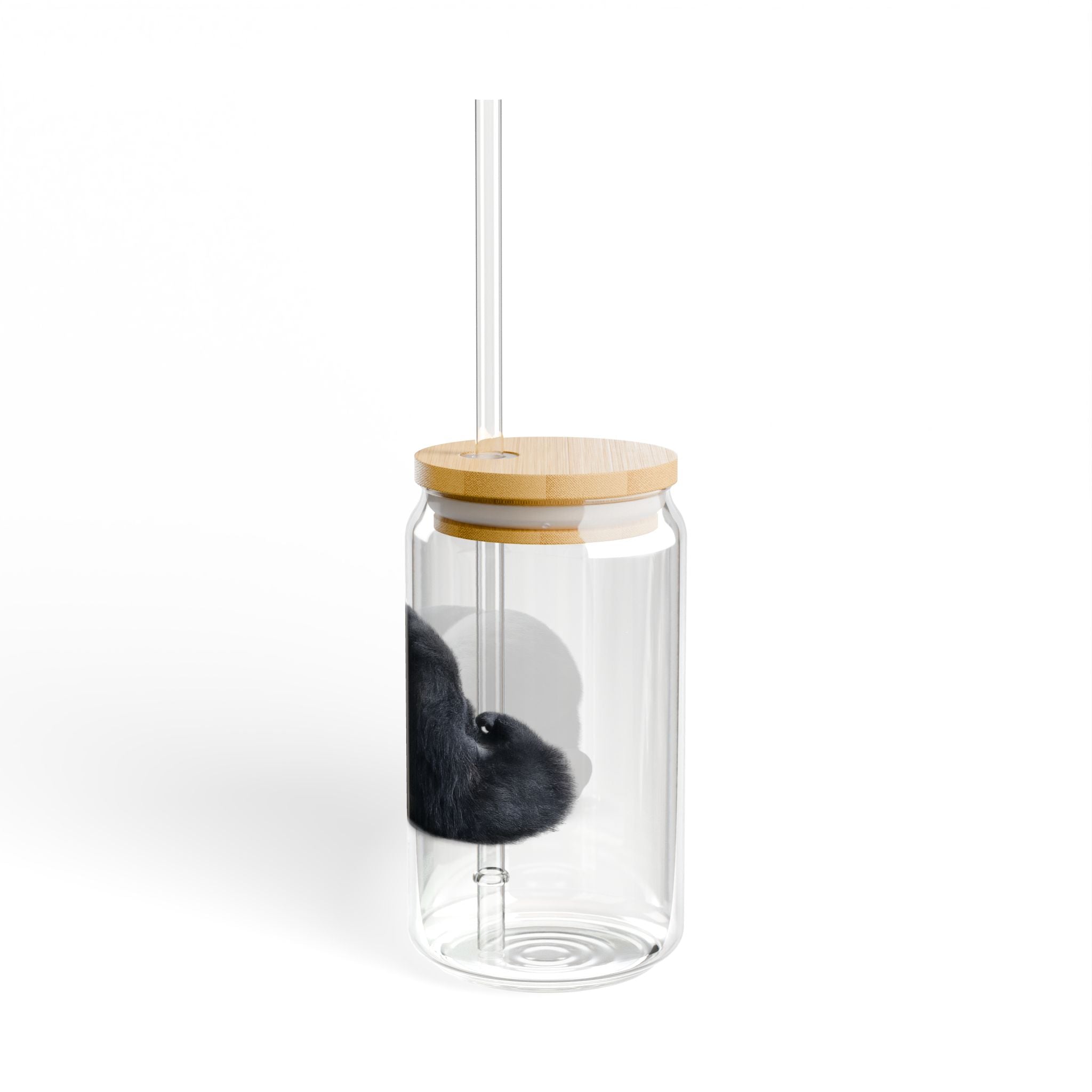 Sleeping Gorilla Sipper Glass | 16oz