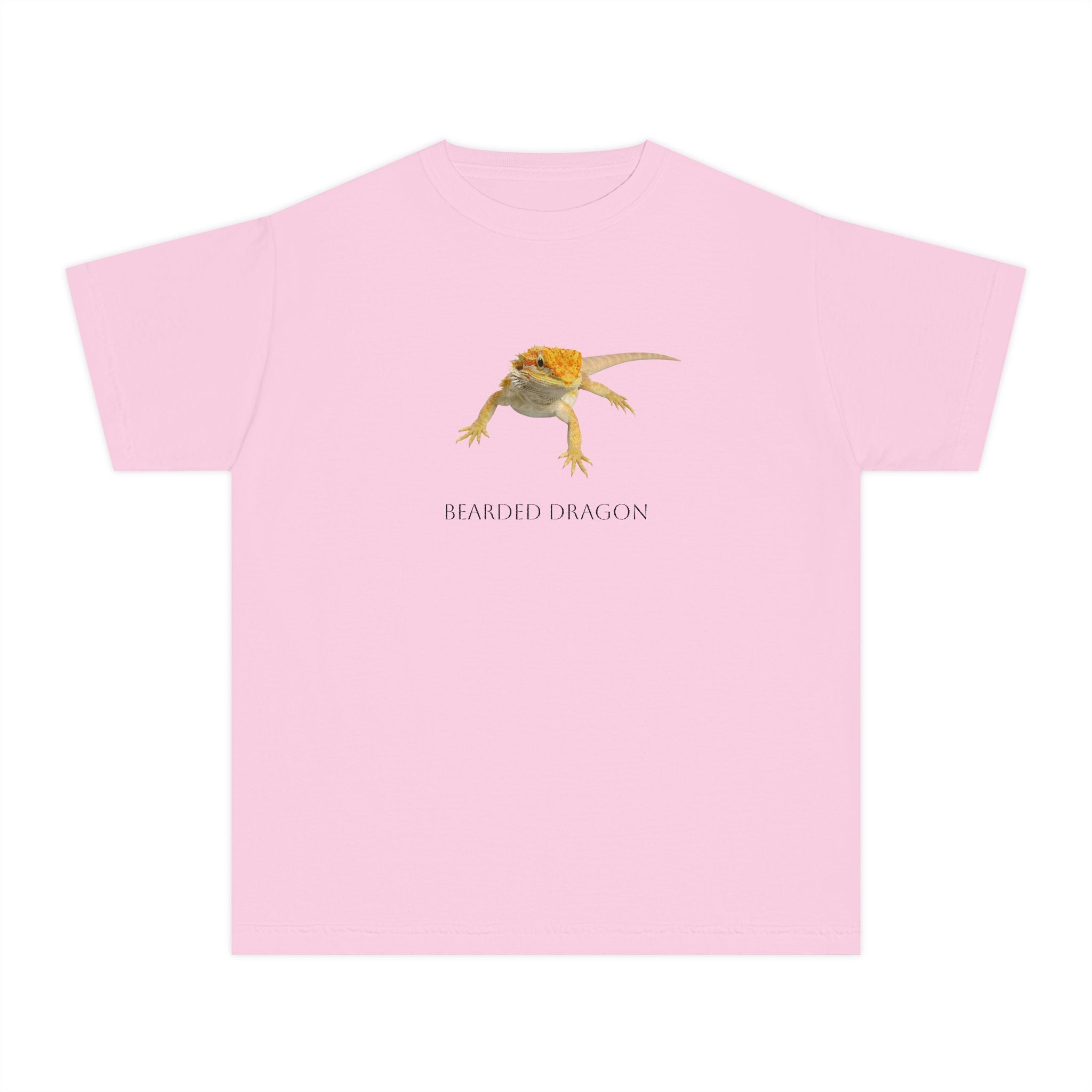 Bearded Dragon Youth Tee | Reptile Illustration, Kids Lizard Shirt
